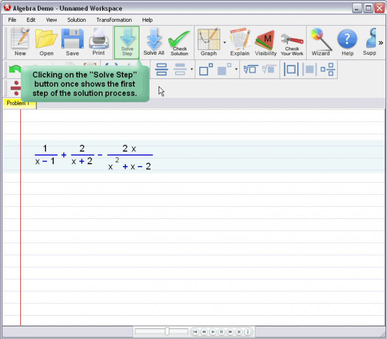 picture 1 for demo on Adding And Subtracting Fractions