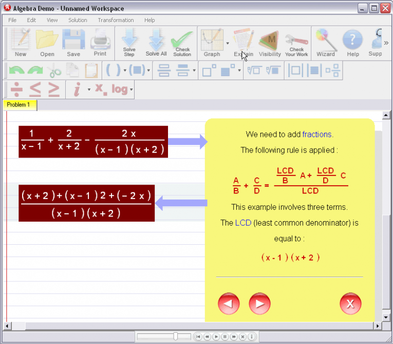 picture 3 for demo on Adding And Subtracting Fractions