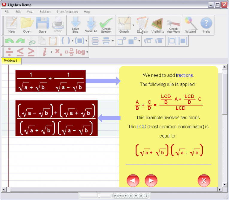 picture 3 for demo on Simplifying Radical Expressions