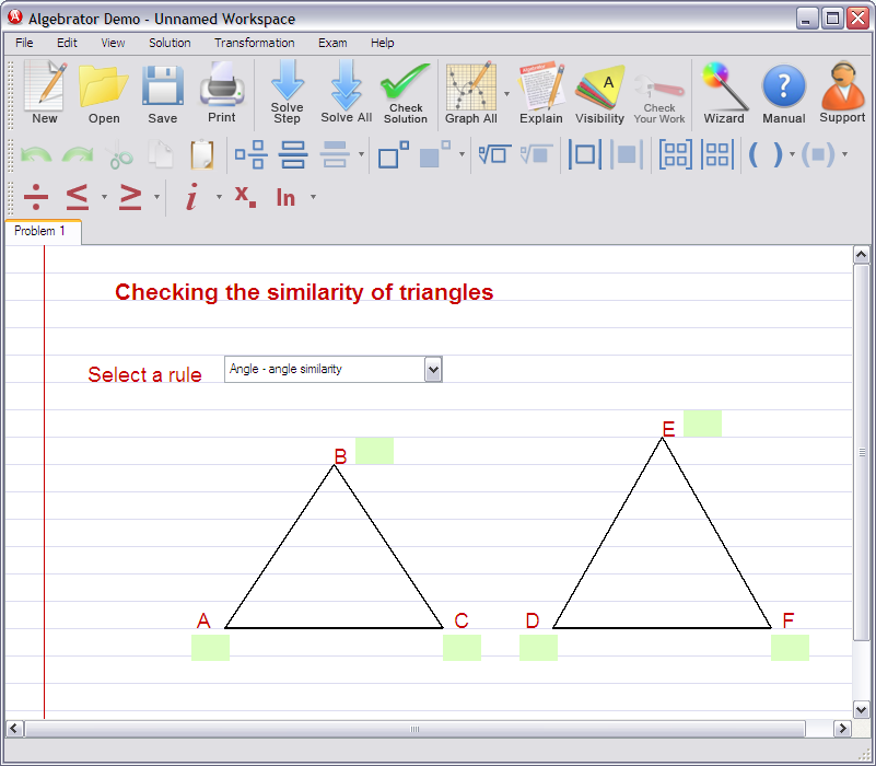 triangles